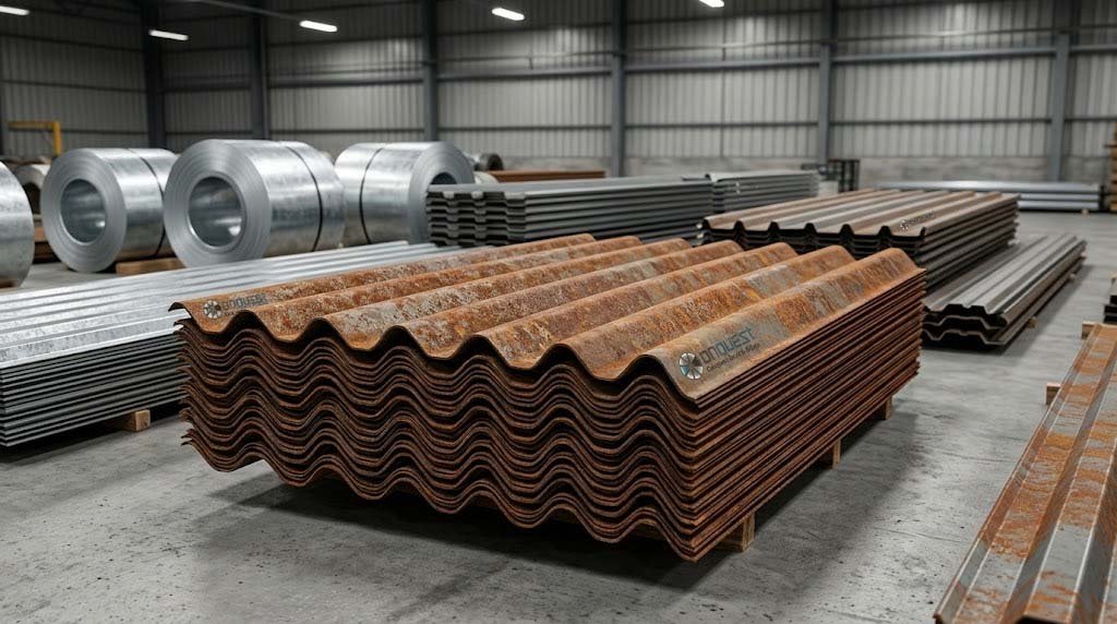 Corten Corrugated