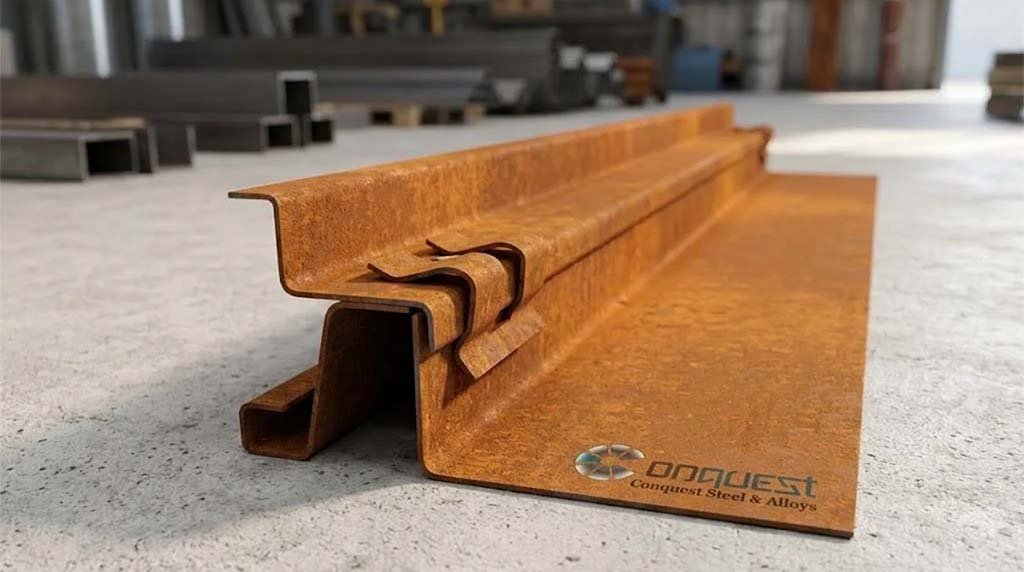 Corten Standing Seam